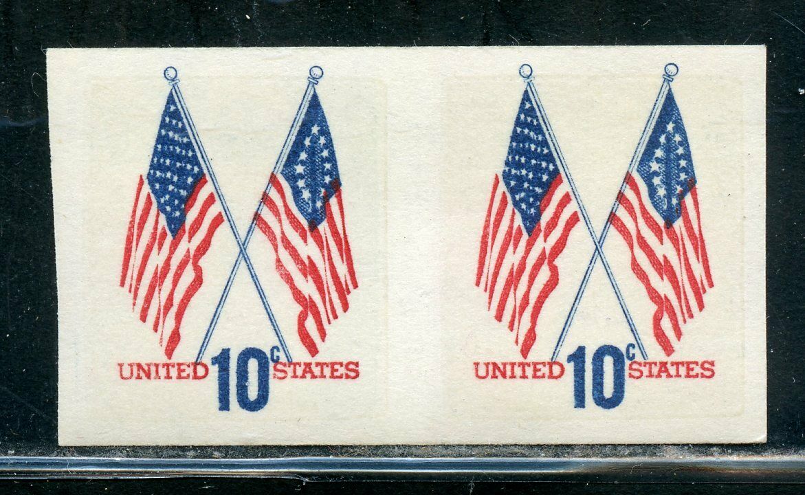 Vereinigte Staaten Scott # 1519 Nicht Perforiert Spule Paar Postfrisch